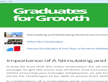Tablet Screenshot of graduatesforgrowth.org.uk